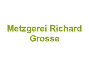 Metzgerei Richard Grosse Logo