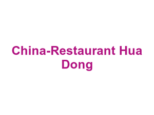 China-Restaurant Hua Dong Logo