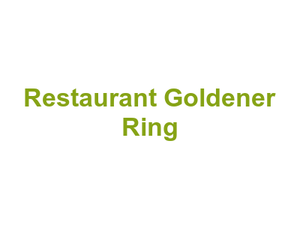 Restaurant Goldener Ring Logo