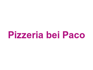 Pizzeria bei Paco Logo
