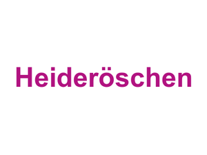 Heideröschen Logo