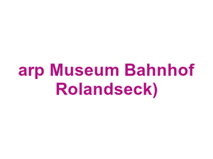 Interieur No. 253 (im arp Museum Bahnhof Rolandseck) Logo