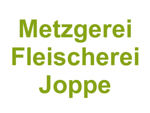 Metzgerei Fleischerei Joppe Logo