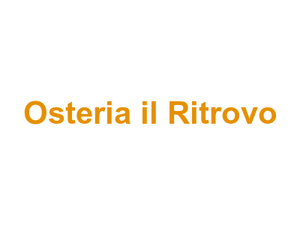 Osteria il Ritrovo Logo
