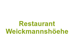 Restaurant Weickmannshöehe Logo