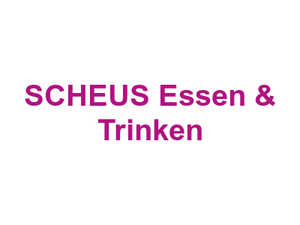 SCHEU'S Essen & Trinken Logo