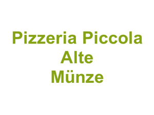 Pizzeria Piccola Alte Münze Logo