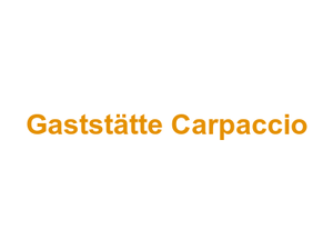 Gaststätte Carpaccio Logo