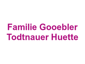 Familie Gooebler Todtnauer Huette Logo