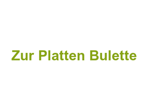 Zur Platten Bulette Logo