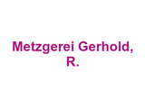 Metzgerei Gerhold, R. Logo