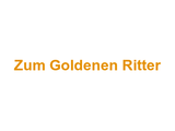 Zum Goldenen Ritter Logo