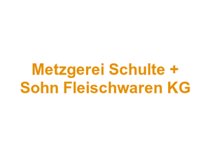 Metzgerei Schulte + Sohn Fleischwaren KG Logo