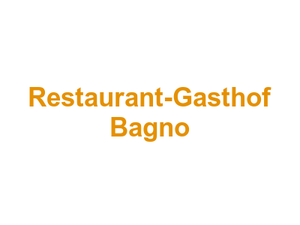 Restaurant-Gasthof Bagno Logo