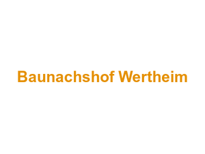 Baunachshof Wertheim Logo