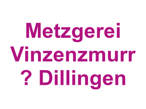 Metzgerei Vinzenzmurr  – Dillingen Logo