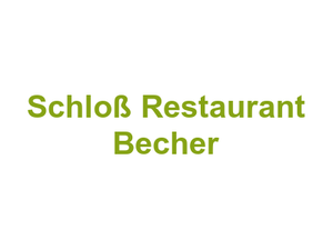 Schloß Restaurant "Becher" Logo