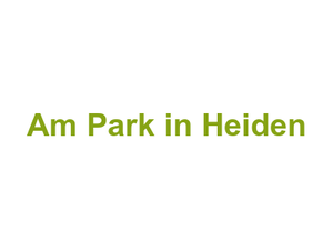Am Park in Heiden Logo