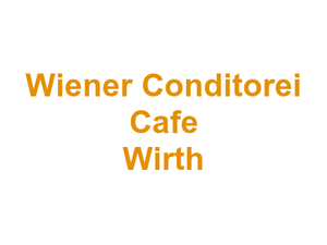 Wiener Conditorei Cafe Wirth Logo