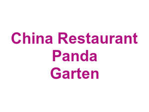 China Restaurant Panda Garten Logo