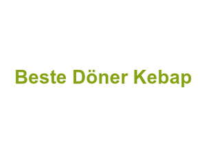 Beste Döner Kebap Logo