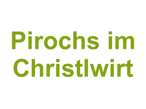 Piroch's im Christlwirt Logo