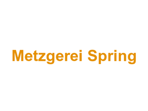 Metzgerei Spring Logo