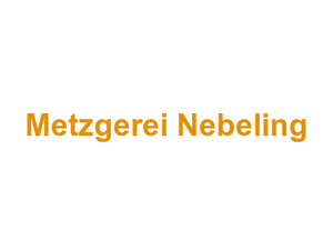 Metzgerei Nebeling Logo