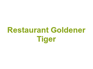 Restaurant Goldener Tiger Logo