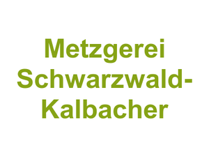 Metzgerei Schwarzwald- Kalbacher Logo