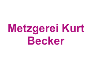 Metzgerei Kurt Becker Logo