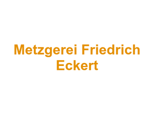 Metzgerei Friedrich Eckert Logo