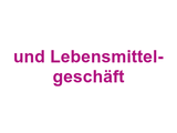 Metzgerei Ludwig Martin  und Lebensmittel- geschäft Logo