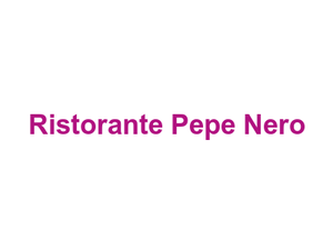 Ristorante Pepe Nero Logo