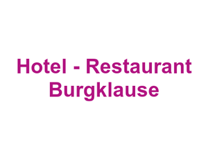 Hotel - Restaurant "Burgklause" Logo