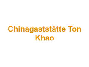 Chinagaststätte Ton Khao Logo