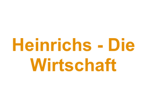 Heinrichs - Die Wirtschaft Logo