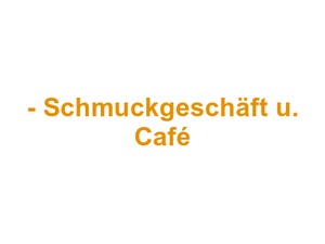 Juelline Schmuckcafe - Schmuckgeschäft u. Café Logo