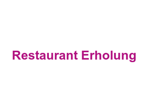 Restaurant Erholung Logo