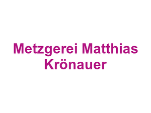 Metzgerei Matthias Krönauer Logo