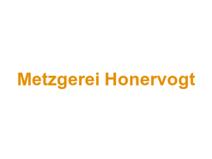 Metzgerei Honervogt Logo