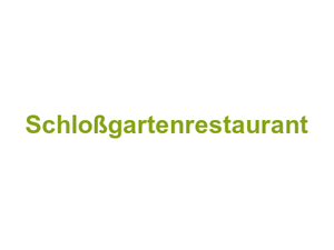 Schloßgartenrestaurant Logo