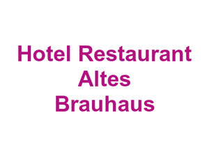 Hotel Restaurant Altes Brauhaus Logo