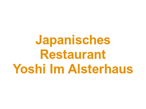Japanisches Restaurant Yoshi Im Alsterhaus Logo