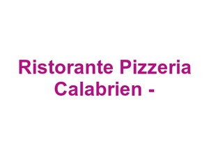 Ristorante Pizzeria Calabrien - Logo