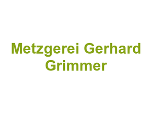 Metzgerei Gerhard Grimmer Logo