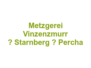 Metzgerei Vinzenzmurr  – Starnberg – Percha Logo