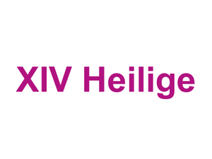 XIV Heilige Logo