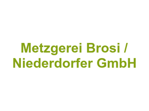 Metzgerei Brosi / Niederdorfer GmbH Logo