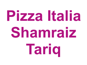 Pizza Italia Shamraiz Tariq Logo